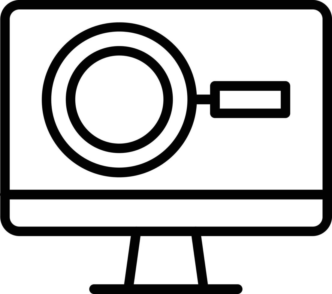 Scan Vector Line Icon