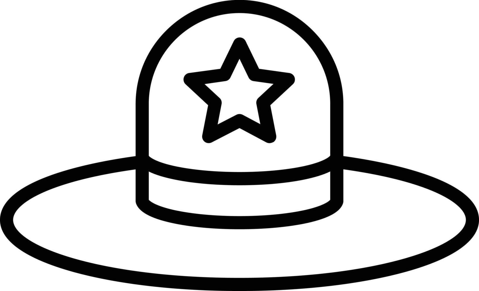 Hat Vector Line Icon