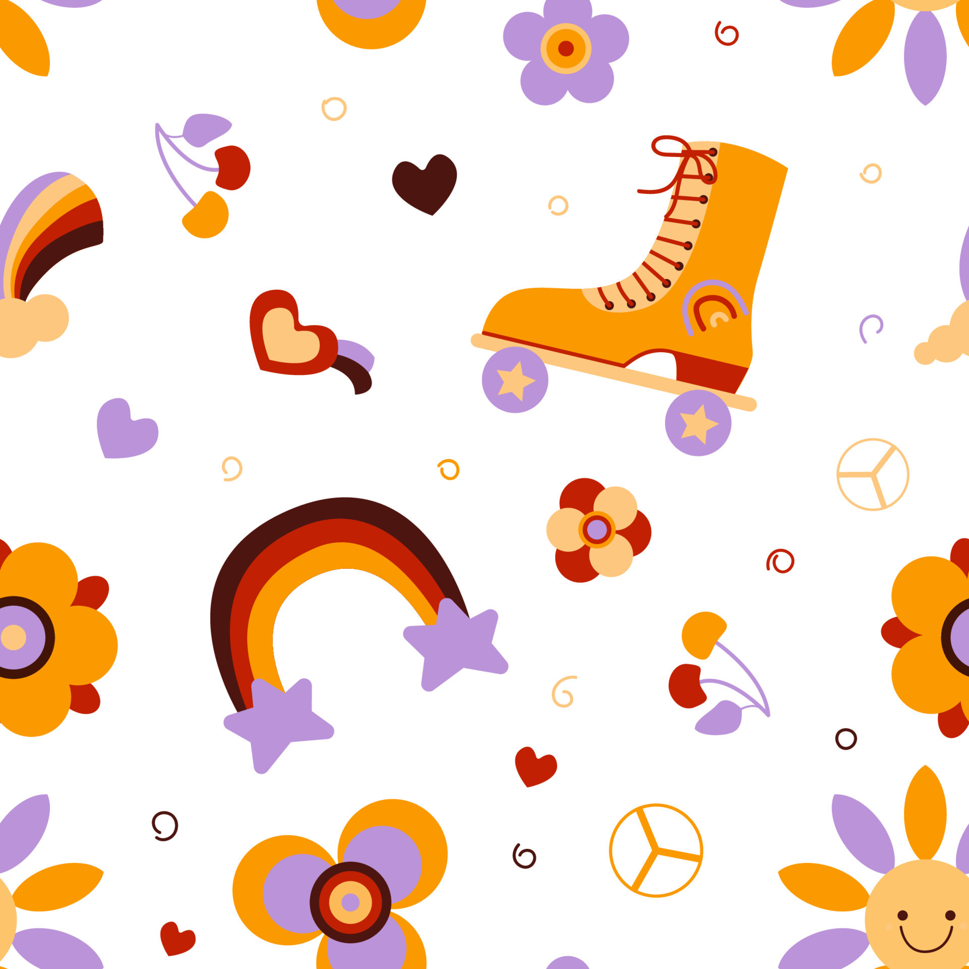 Cool Roller Skates Wallpaper