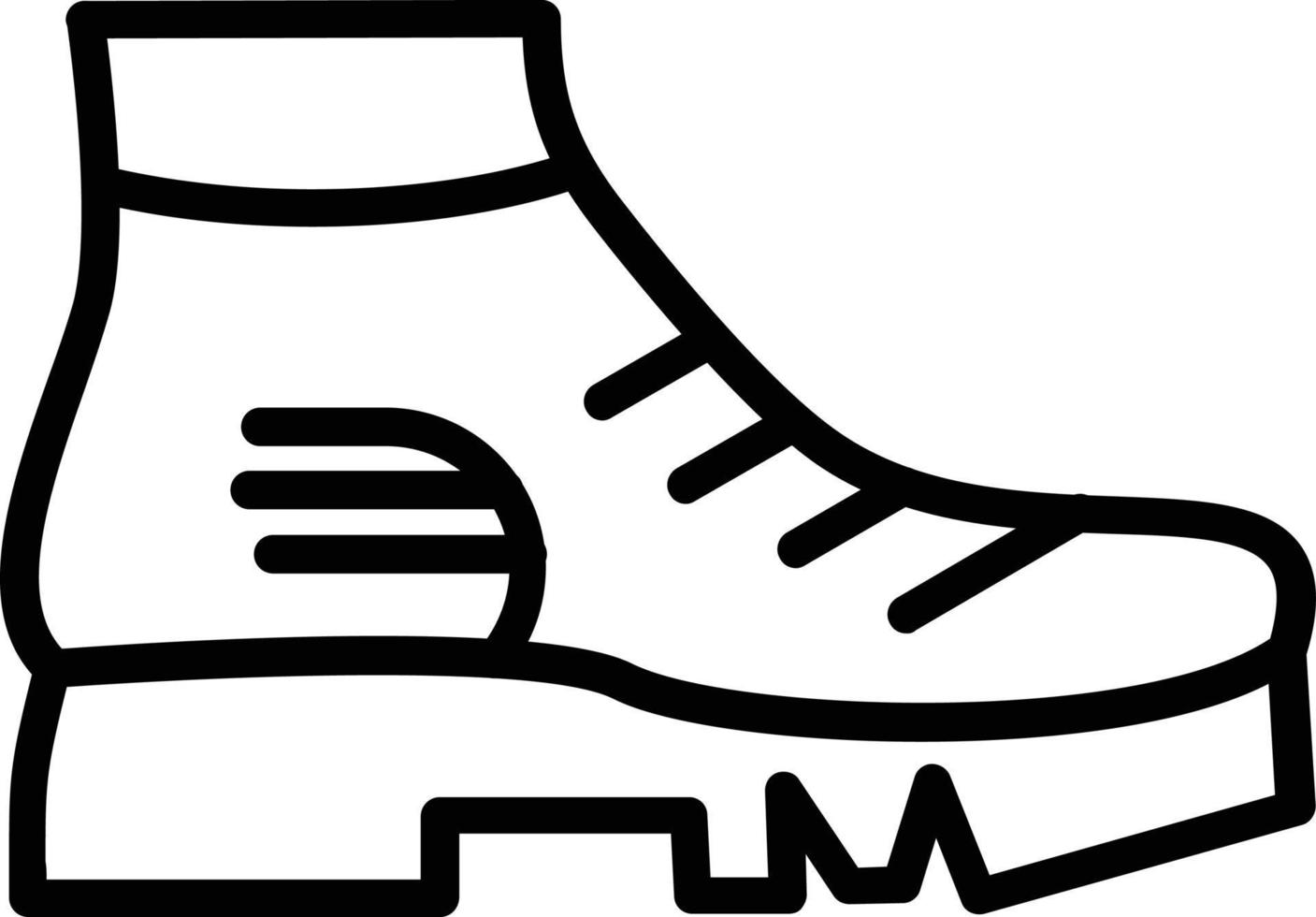 Boot Vector Line Icon 9285097 Vector Art at Vecteezy