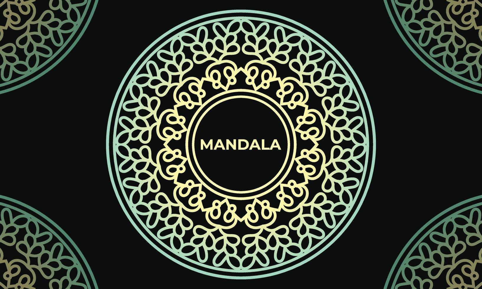 Colorful mandala background design. Ornamental mandala design. Mandala Pattern Design. vector
