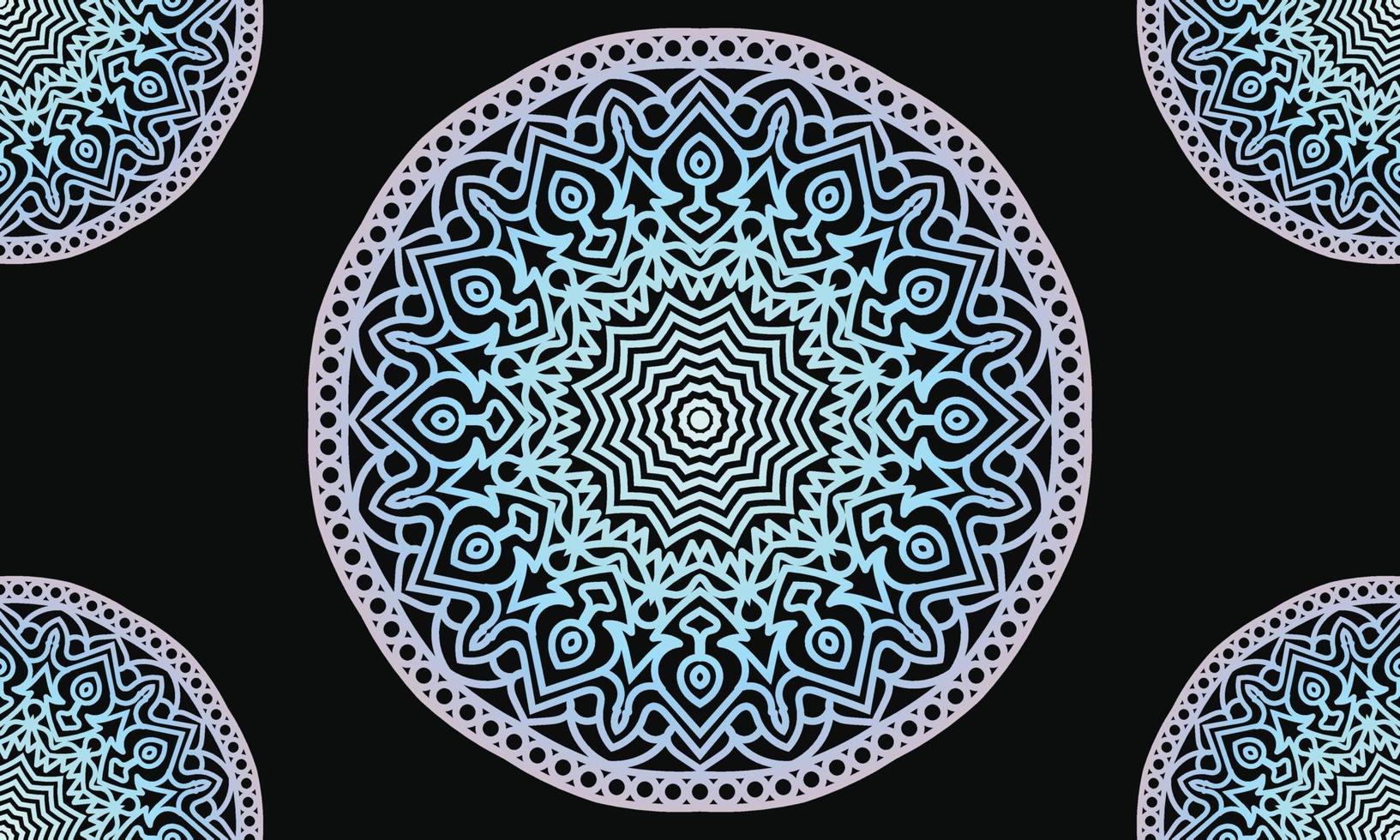 Colorful mandala background design. Ornamental mandala design. Mandala Pattern Design. vector