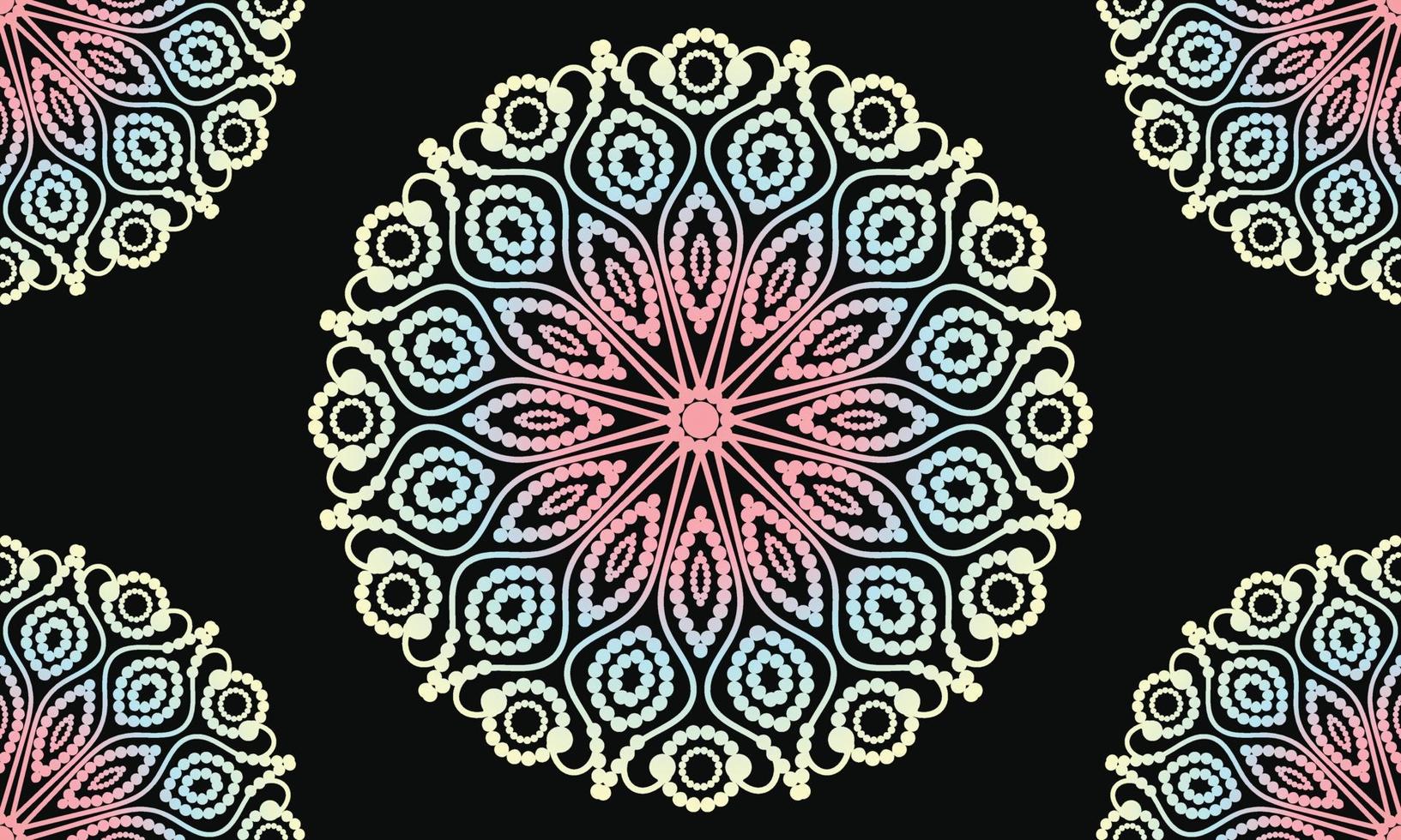 abstract mandala pattern background design. Luxury ornamental mandala design. vector