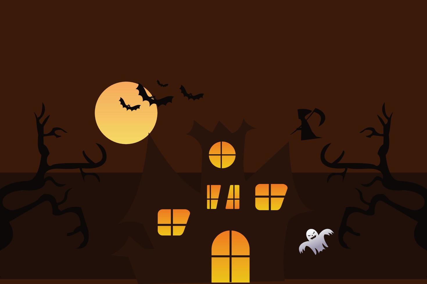 Halloween Vector Background