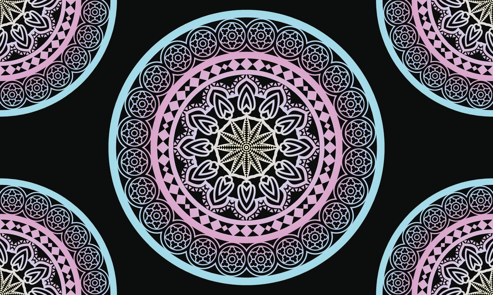 Colorful mandala background design. Ornamental mandala design. Mandala Pattern Design. vector