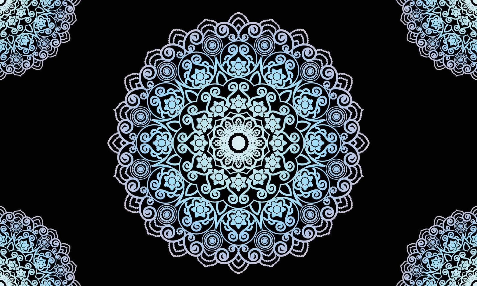 Colorful mandala background design. Ornamental mandala design. Mandala Pattern Design. vector