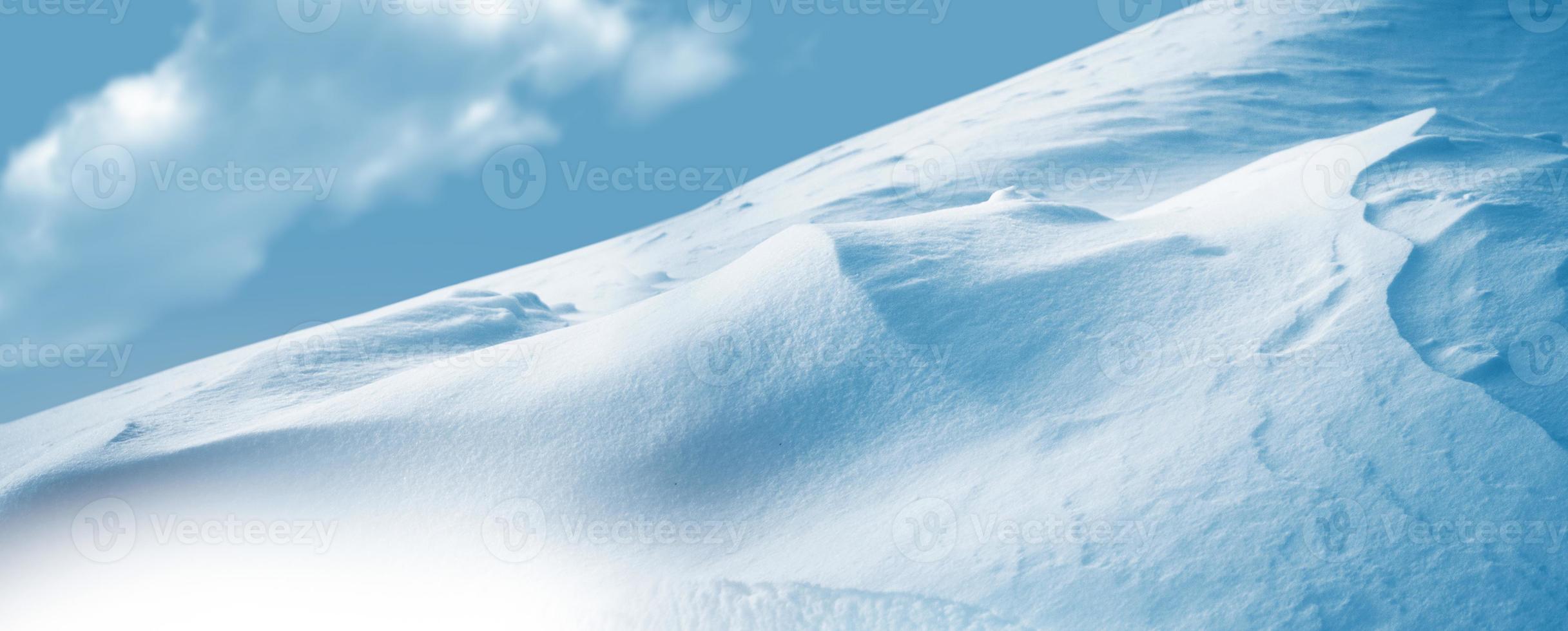 Background. Winter landscape. The texture of the snow photo