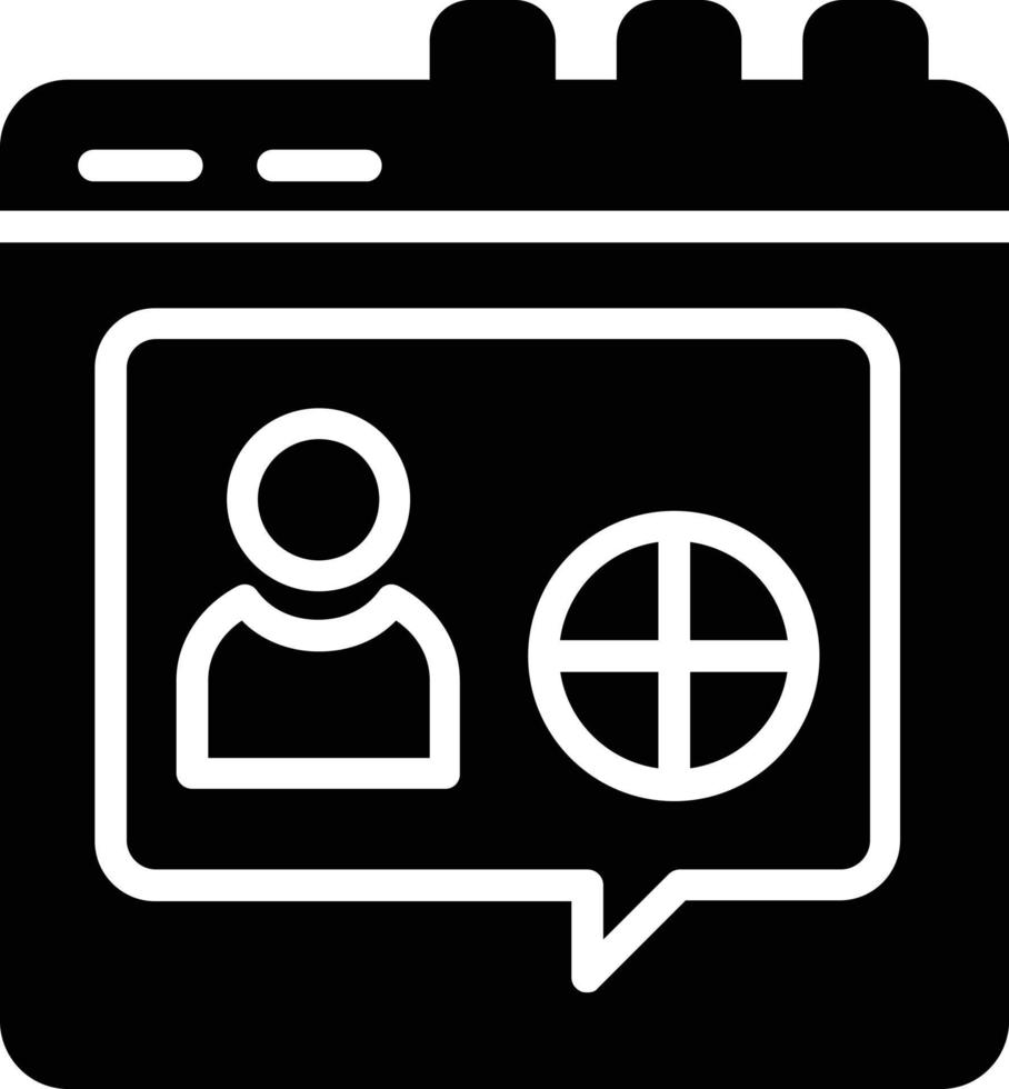 Follower Glyph Icon vector