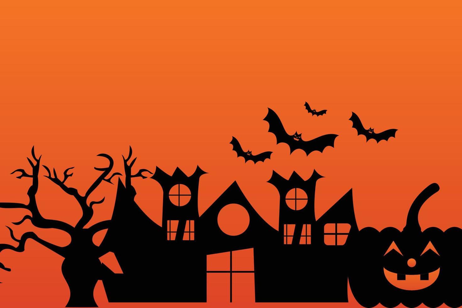 fondo de vector de halloween