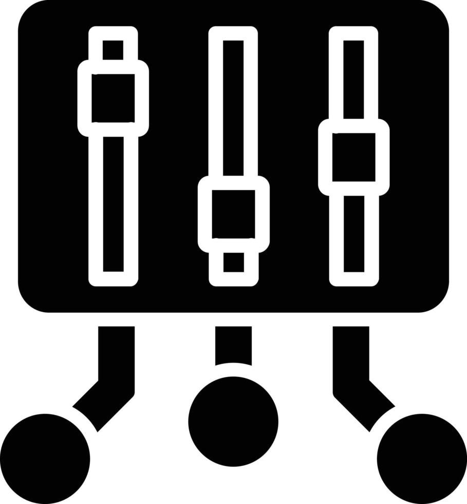 Control Vector Glyph Icon