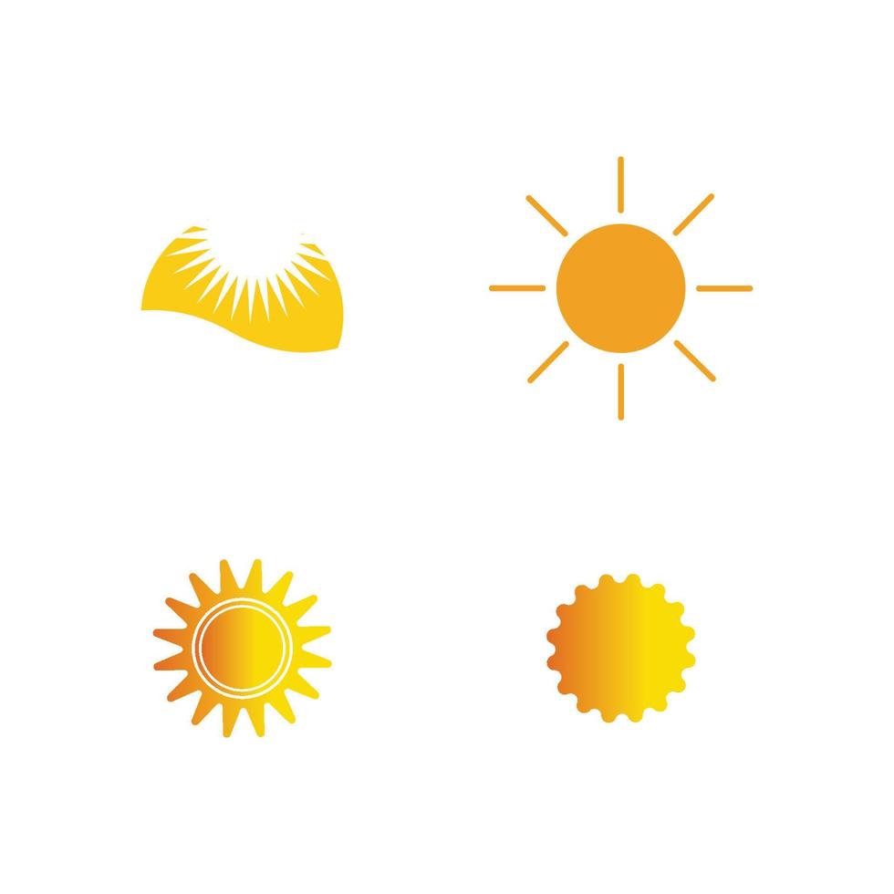 Sun Vector illustration Icon