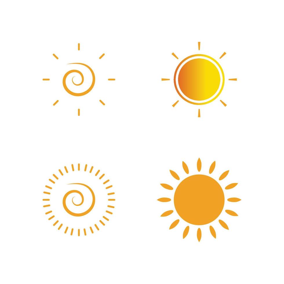 Sun Vector illustration Icon