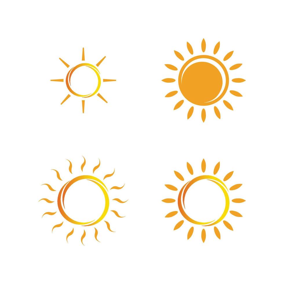 Sun Vector illustration Icon