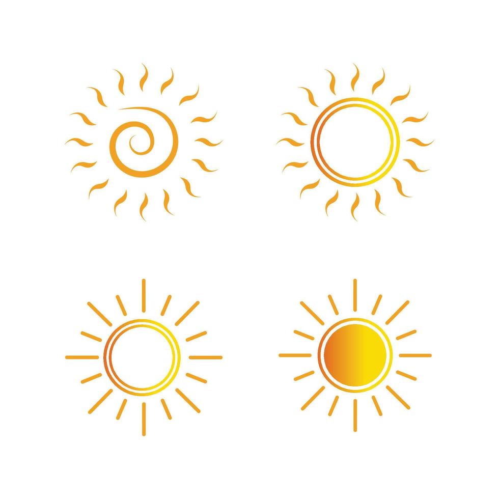 Sun Vector illustration Icon