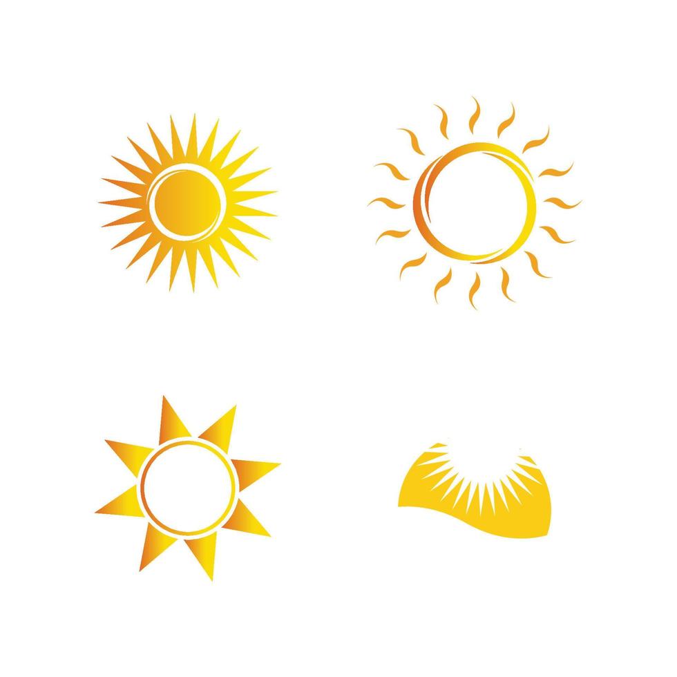 Sun Vector illustration Icon