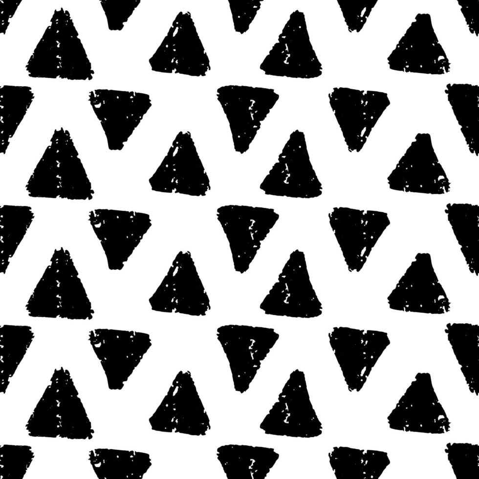 patrón geométrico transparente con rayas. textura sucia de tinta grunge. rayas de pincel seco de pintura negra. diseño de papel tapiz abstracto. estampado para tela, textil vector
