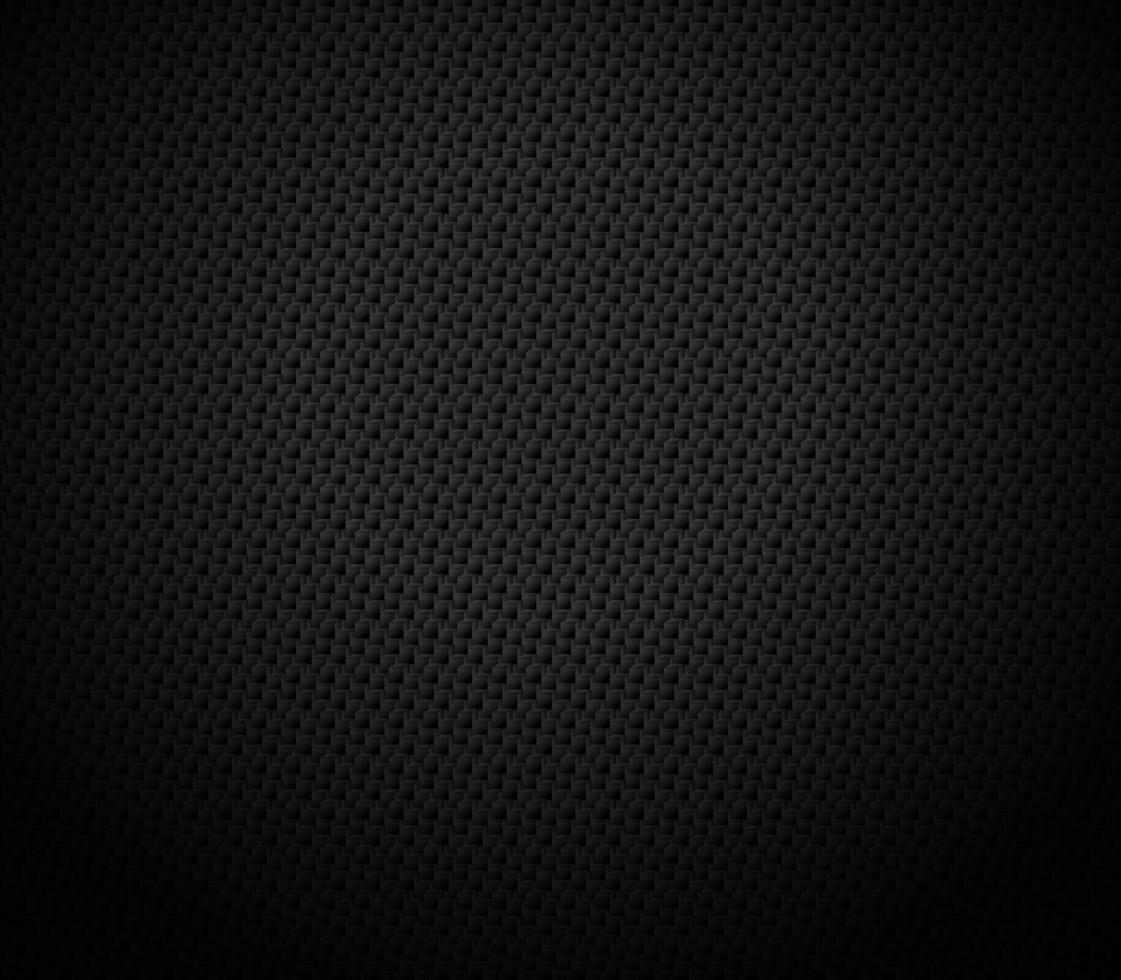 Vector black fabric texture background