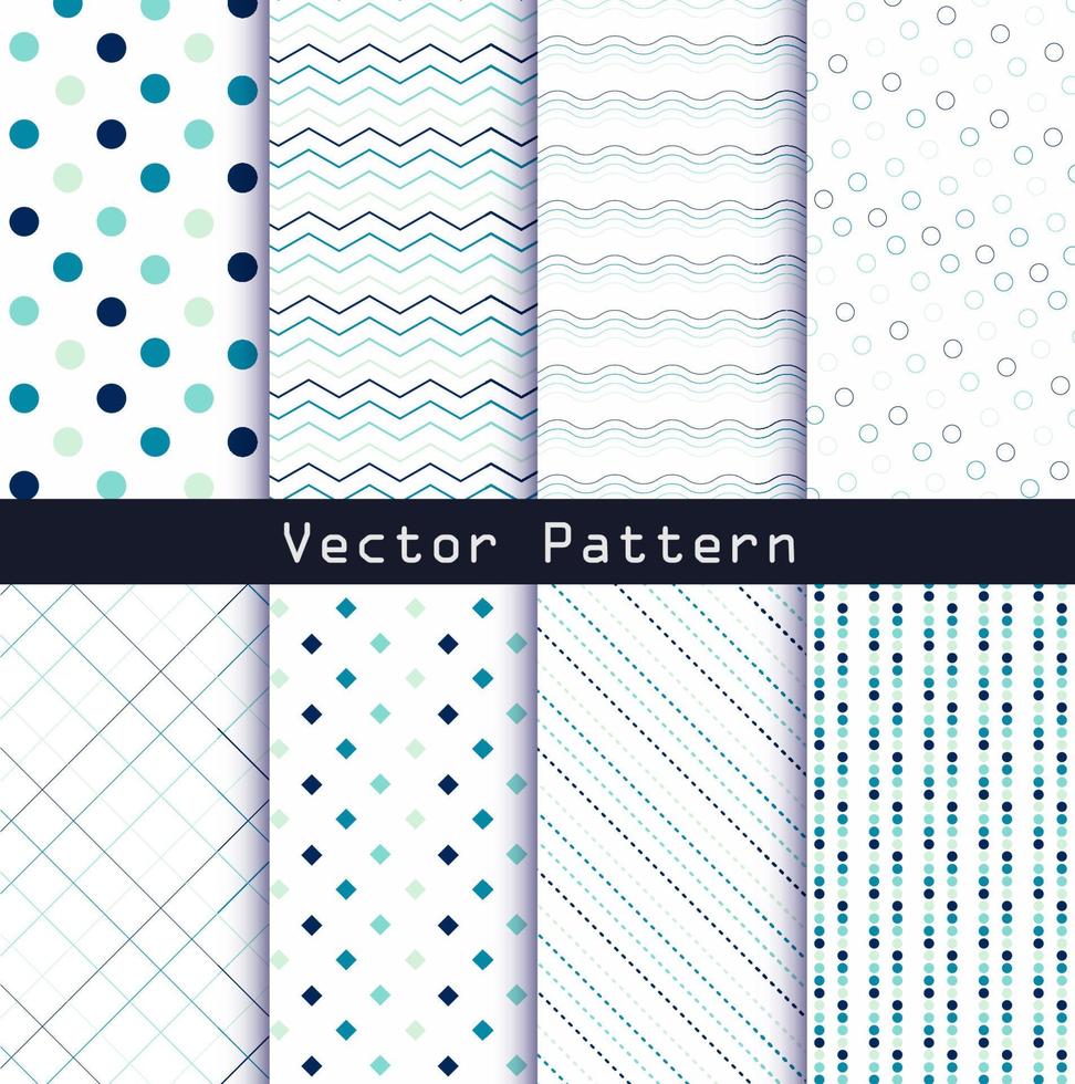 Vector seamless geometric minimalistic patterns design