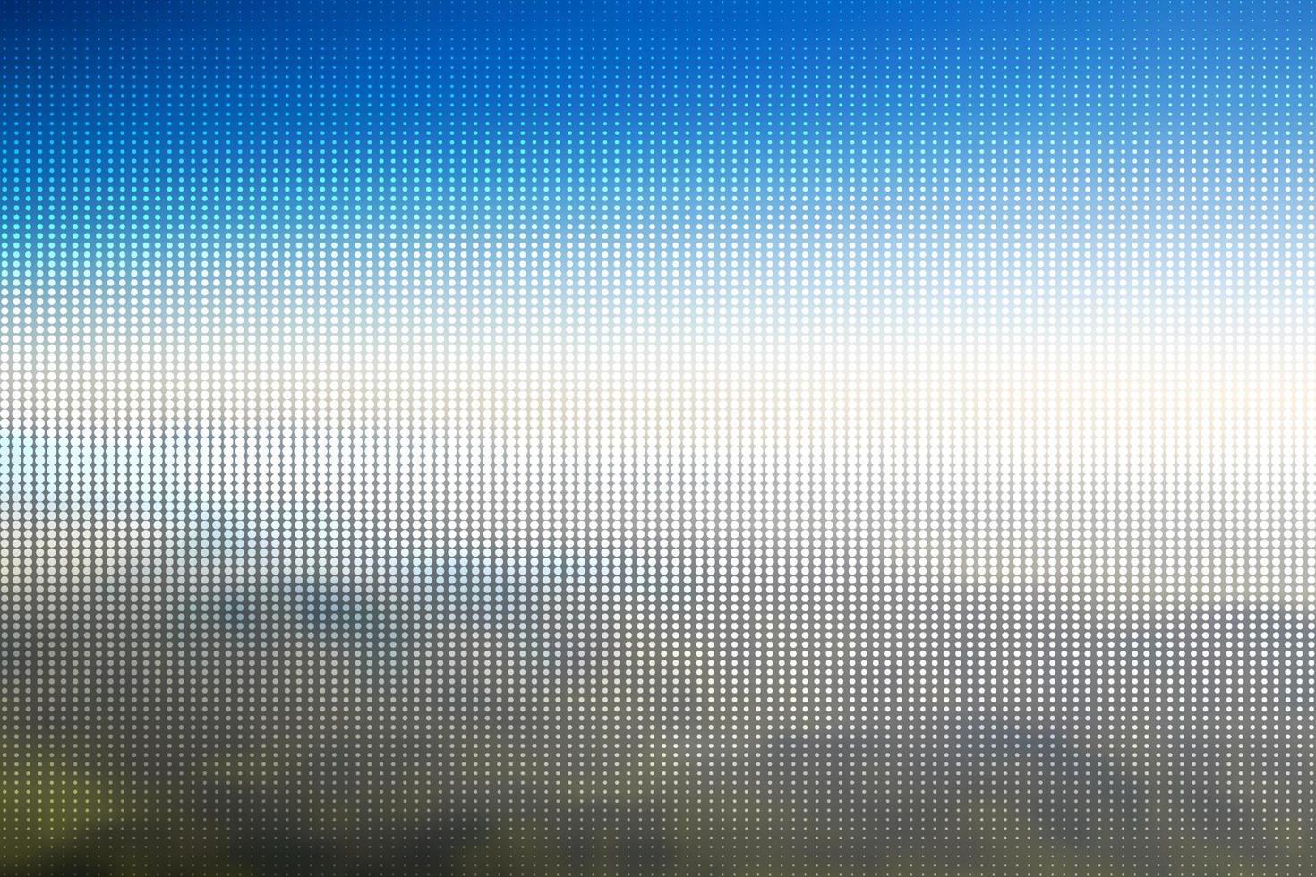 Vector halftone clouds and sky graphic effect background