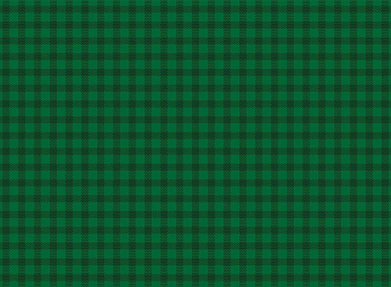 Vector plaid seamless pattern design green and black lumberjack buffalo
