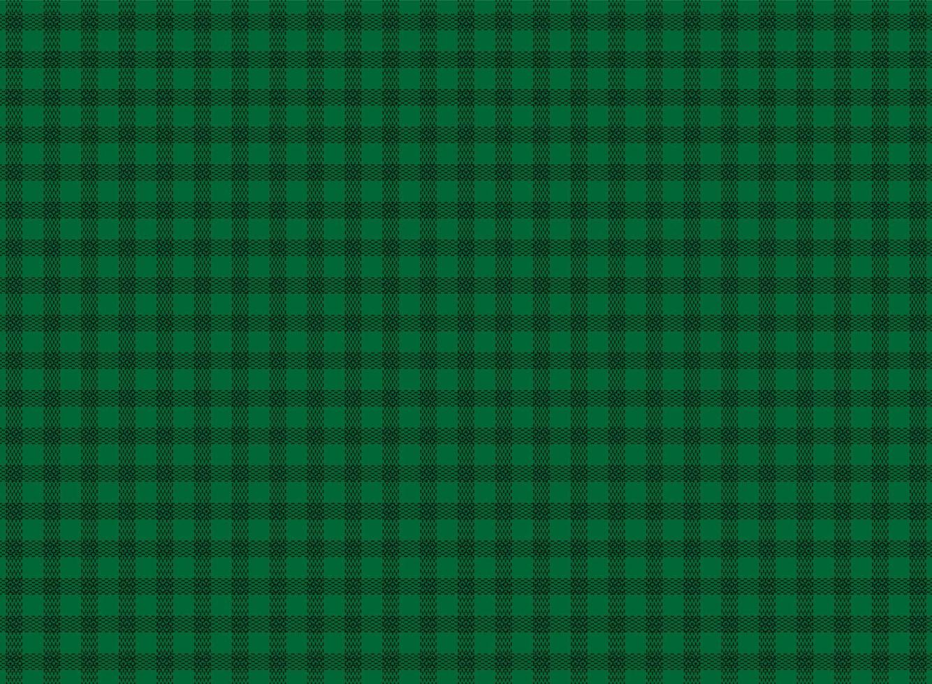 Vector plaid seamless pattern design green and black lumberjack buffalo