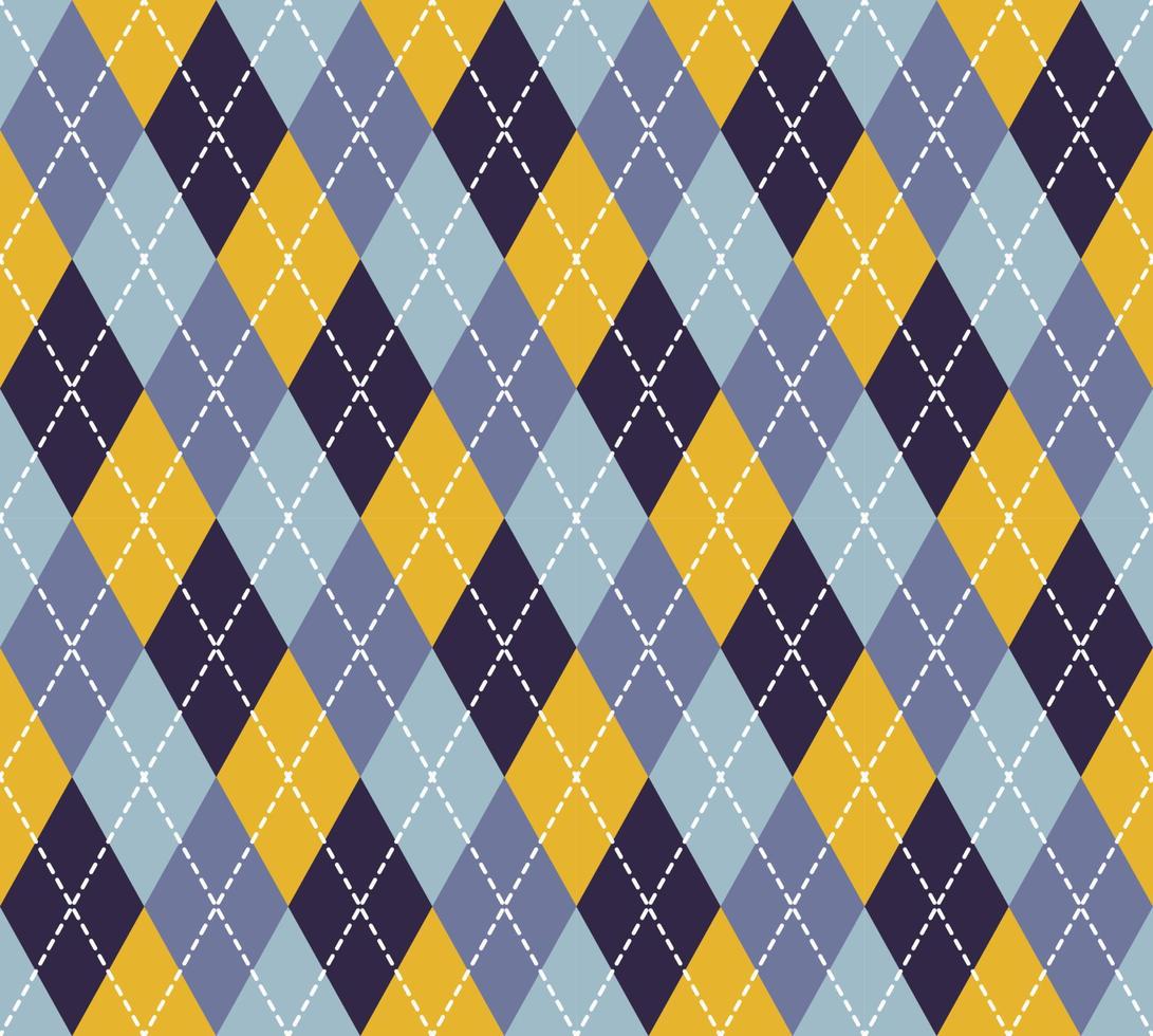 Diseños de vectores de patrón de argyle tradicional, fondo de textura de tela