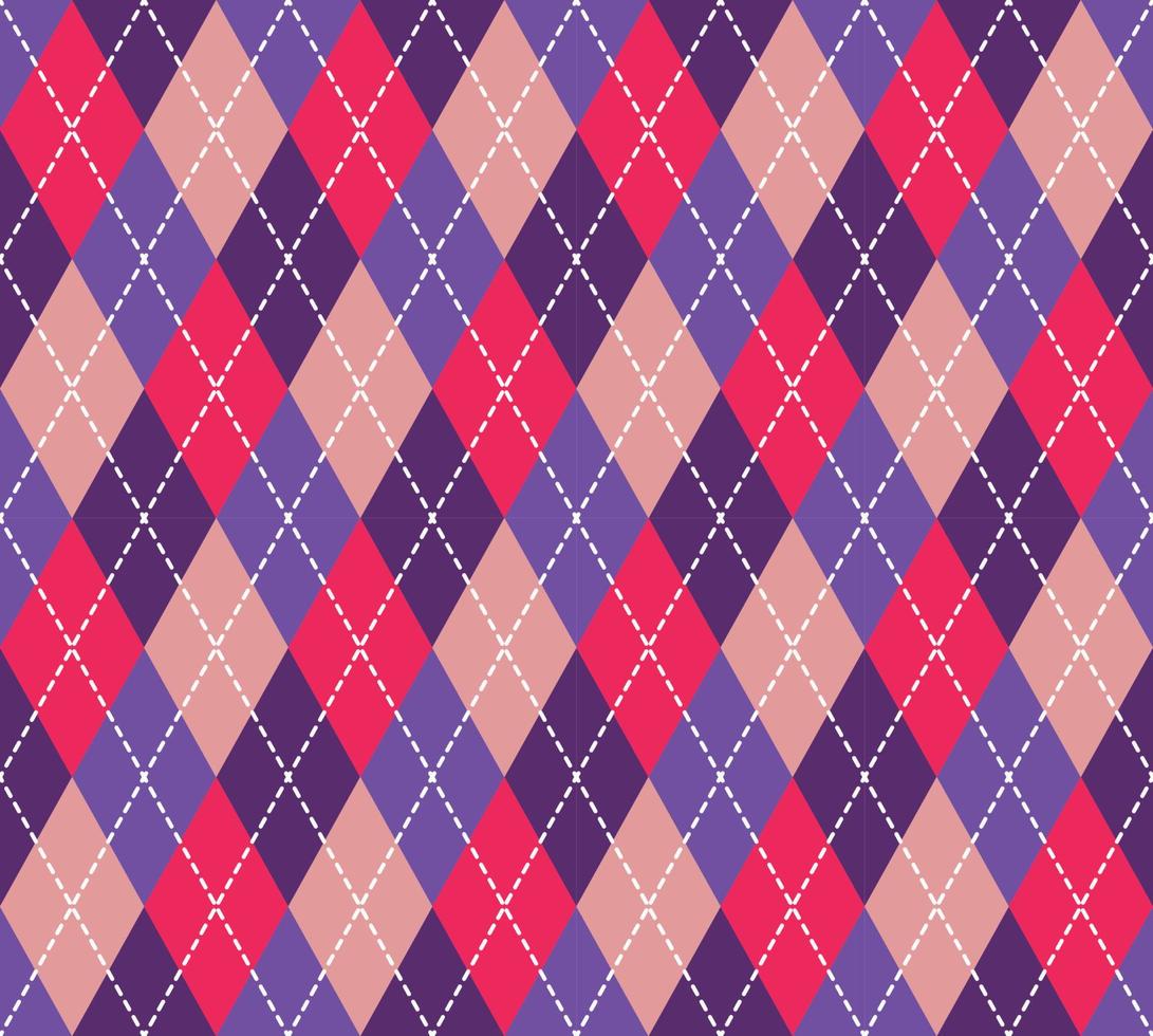 Diseños de vectores de patrón de argyle tradicional, fondo de textura de tela
