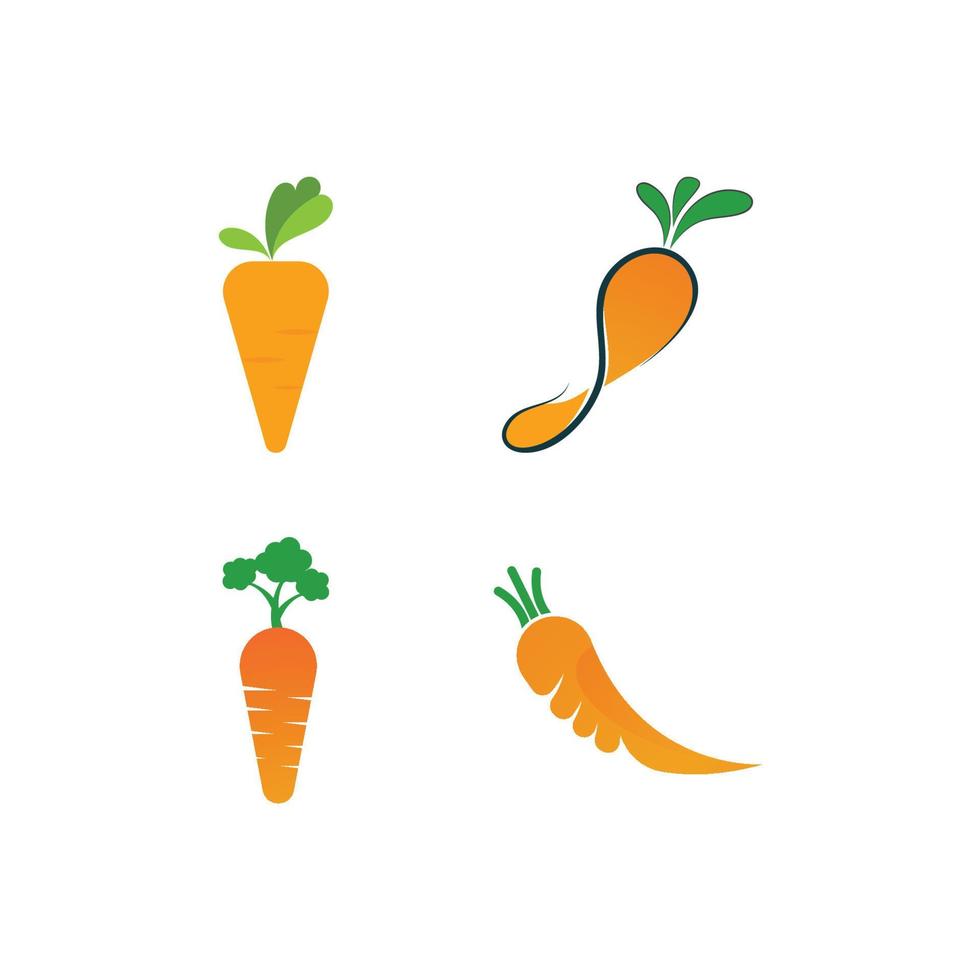 Carrot logo vector