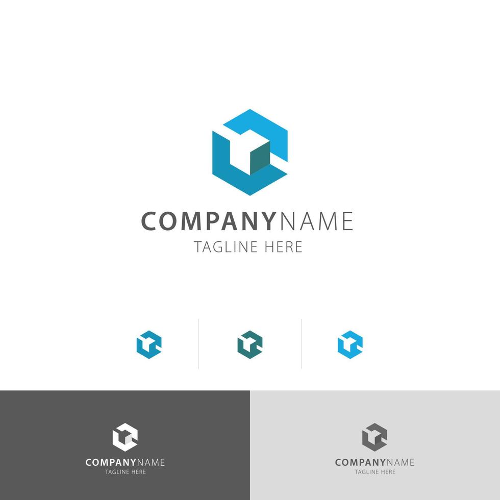 Cube Box Premium Logo Vector