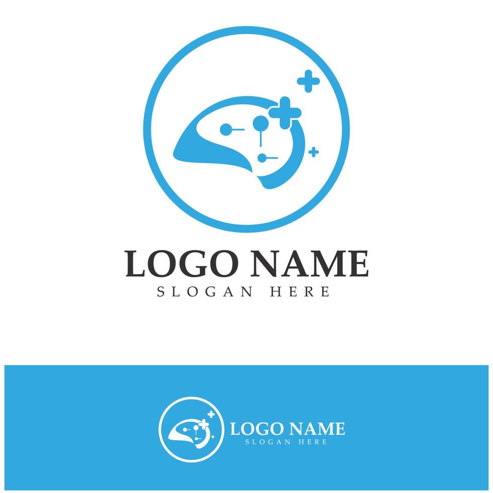 Neuron logo or nerve cell logo design,molecule logo illustration template icon with vector concept