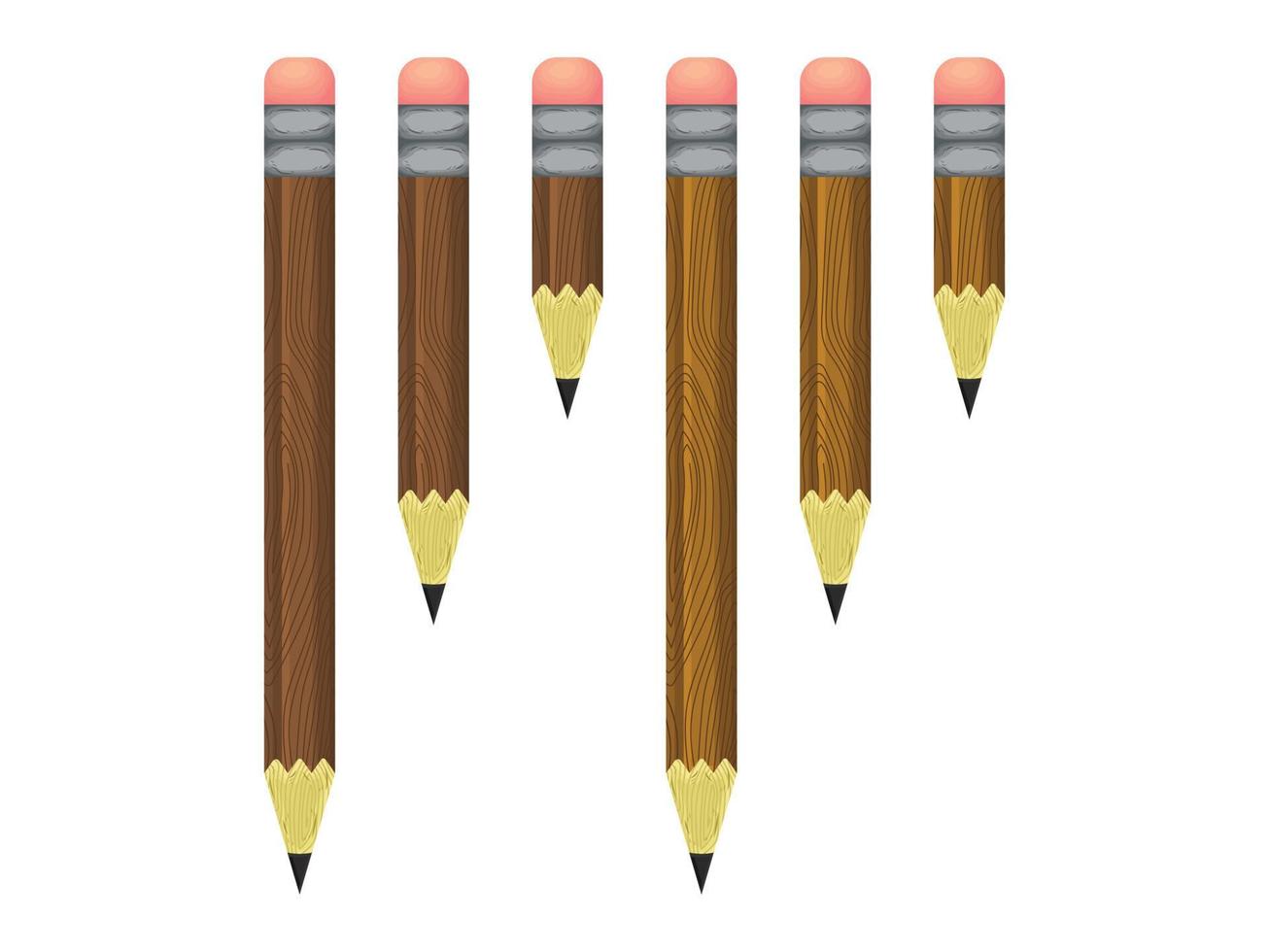 back to school pencil drawing student vector element illustration diversity classroom kids colorful