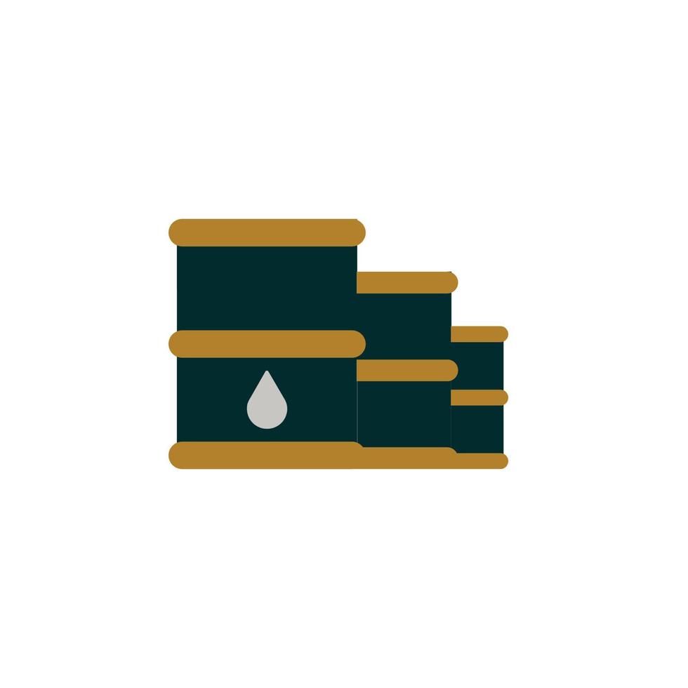 oil or water drum icon perfect for your app, web or additional projects vector