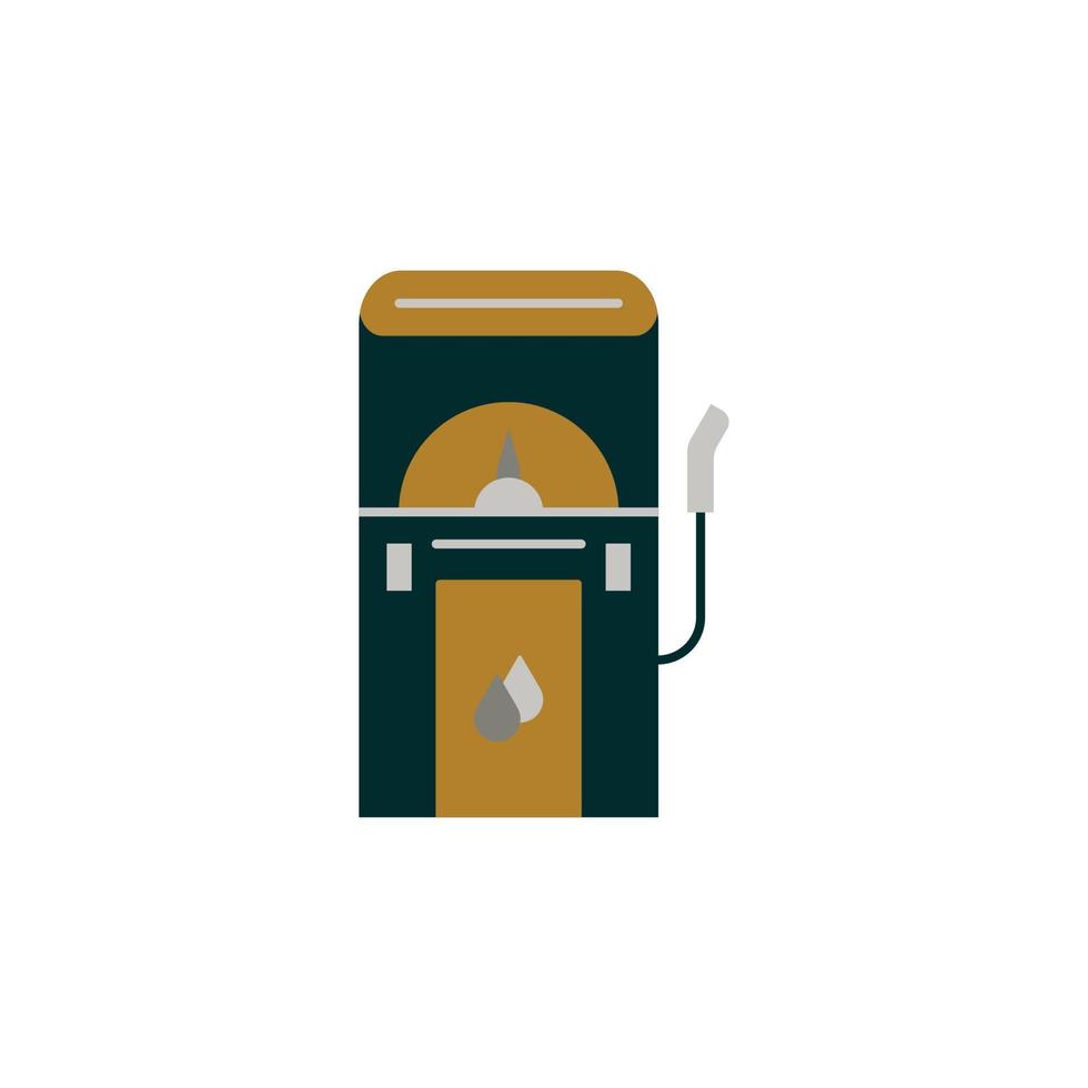 Gas or oil Station icon perfect for your app, web or project needs vector