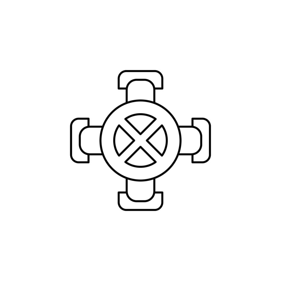 el ícono de tubería es perfecto para su aplicación, web o proyectos adicionales vector