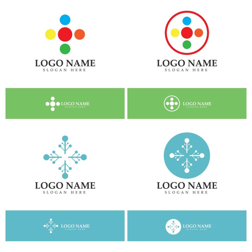 Neuron logo or nerve cell logo design,molecule logo illustration template icon with vector concept