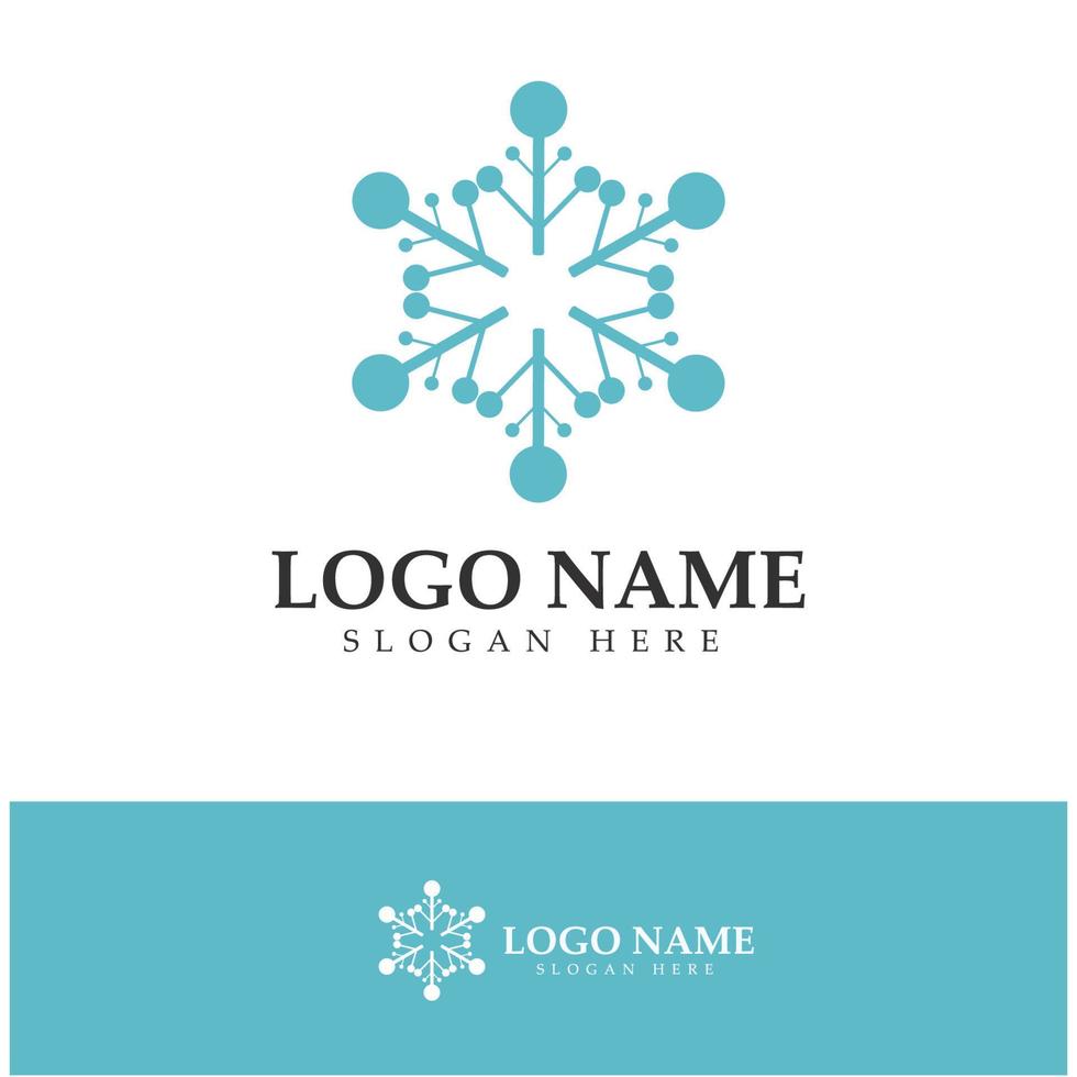 Neuron logo or nerve cell logo design,molecule logo illustration template icon with vector concept