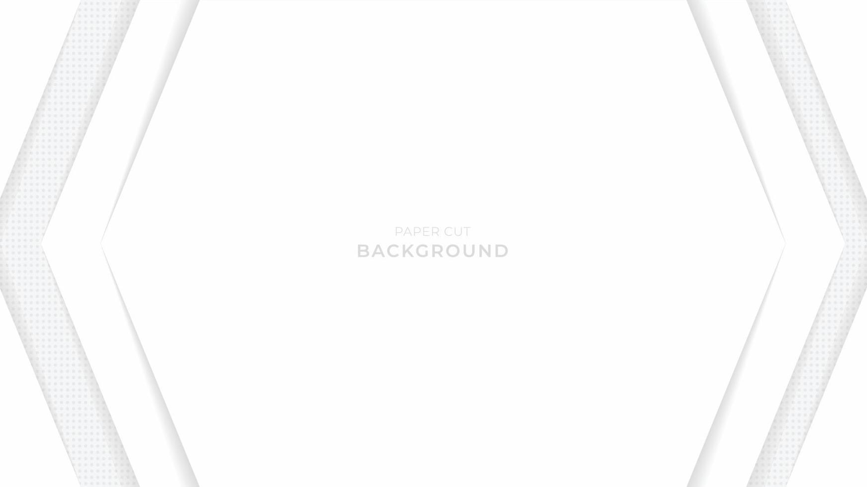 Abstract white background with shadow, light. Geometry overlap vector illustration.