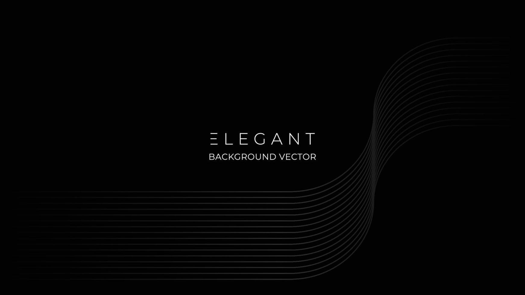 Elegant lines background. Minimalist abstract lines design. Futuristic graphic elements. Vector illustration