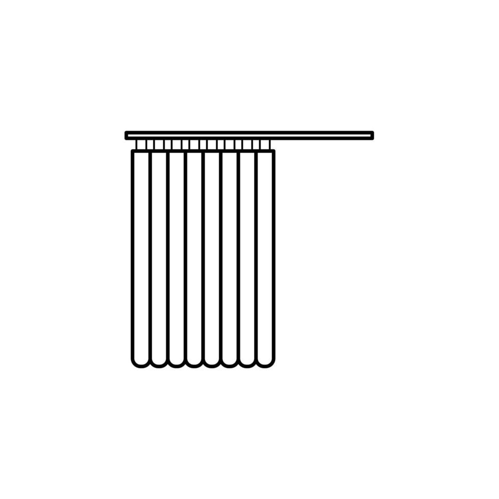 curtain vector for website symbol icon presentation