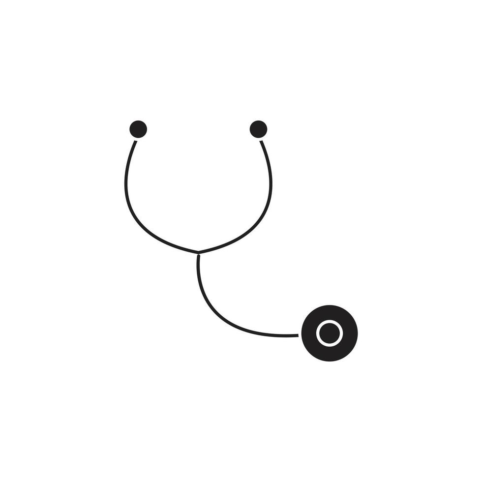 stetoskop vector para presentación de icono de símbolo de sitio web