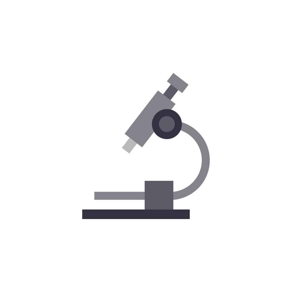 microscope vector for website symbol icon presentation