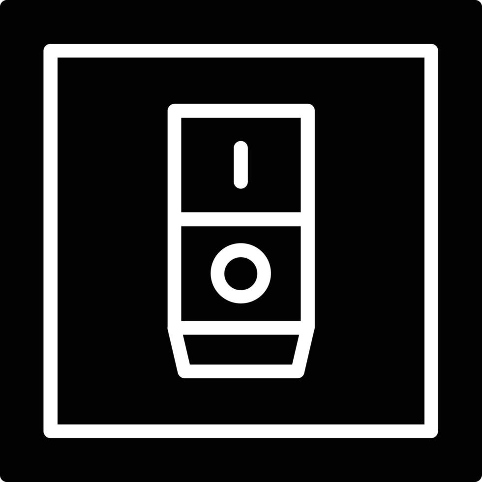 Switch Glyph Vector Icon