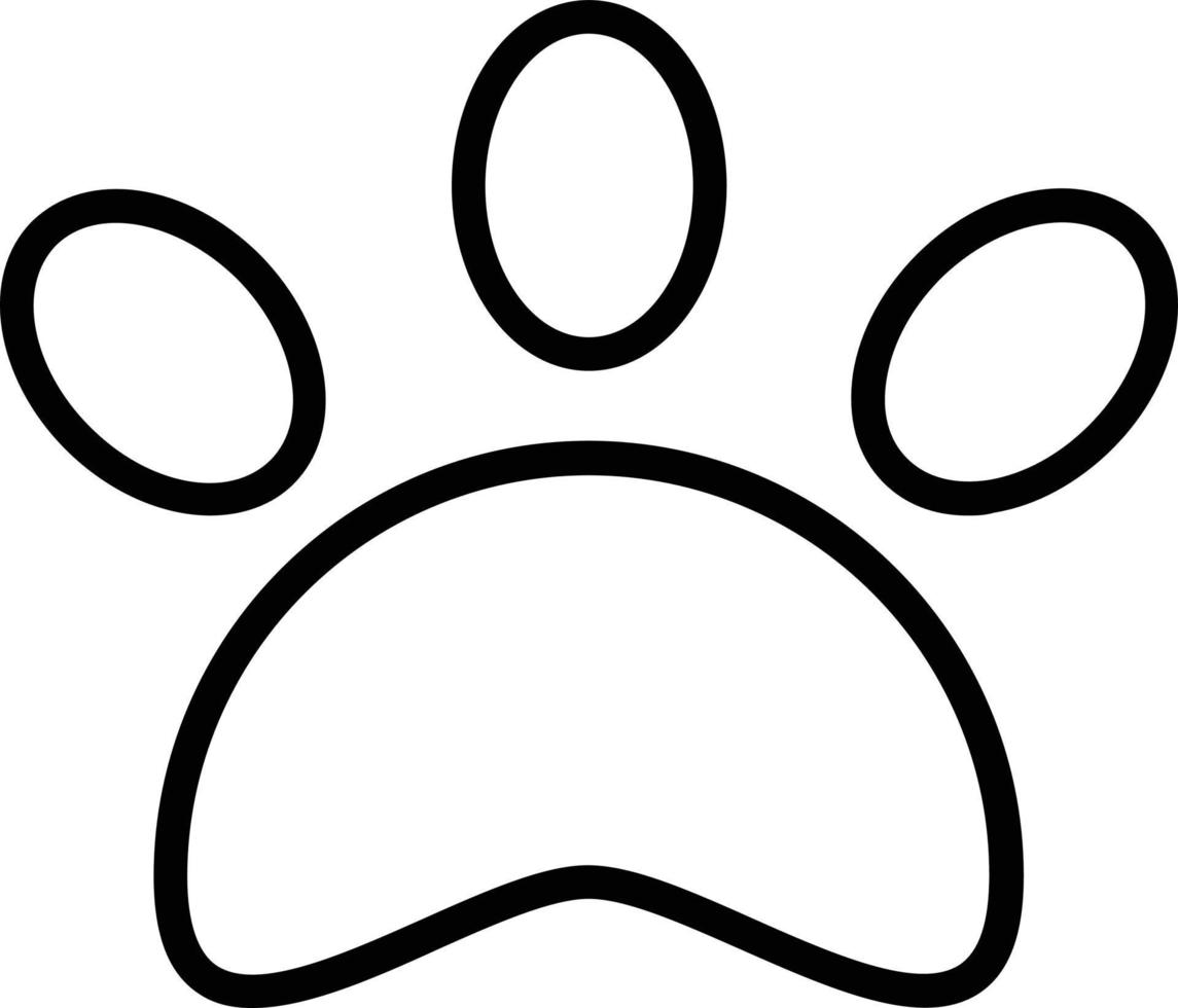 Pet Friendly Vector Line Icon