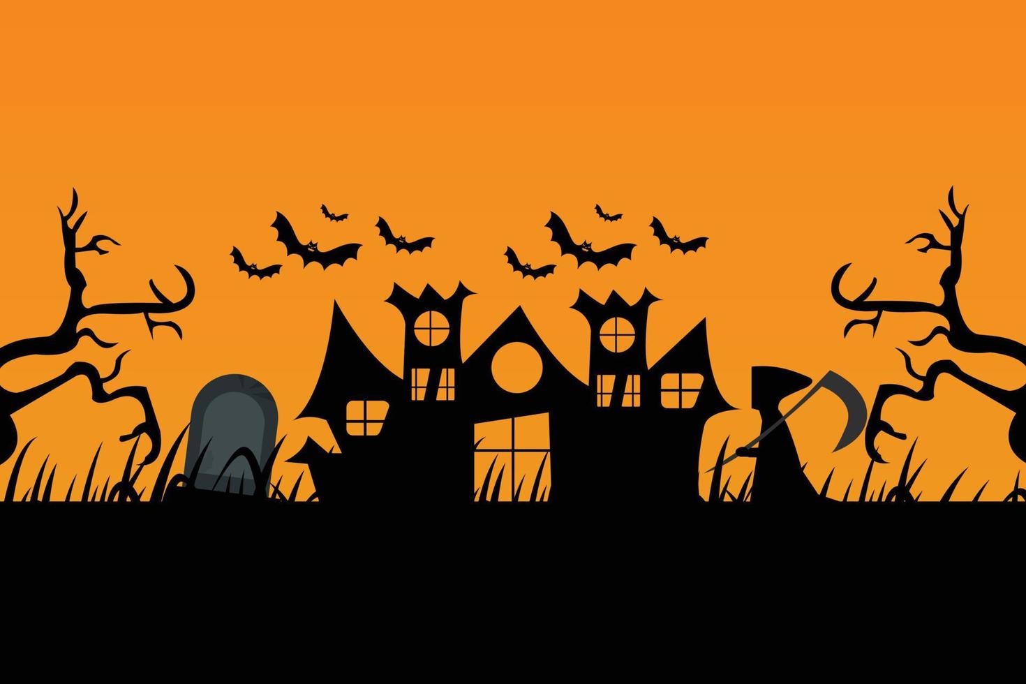 fondo de vector de halloween