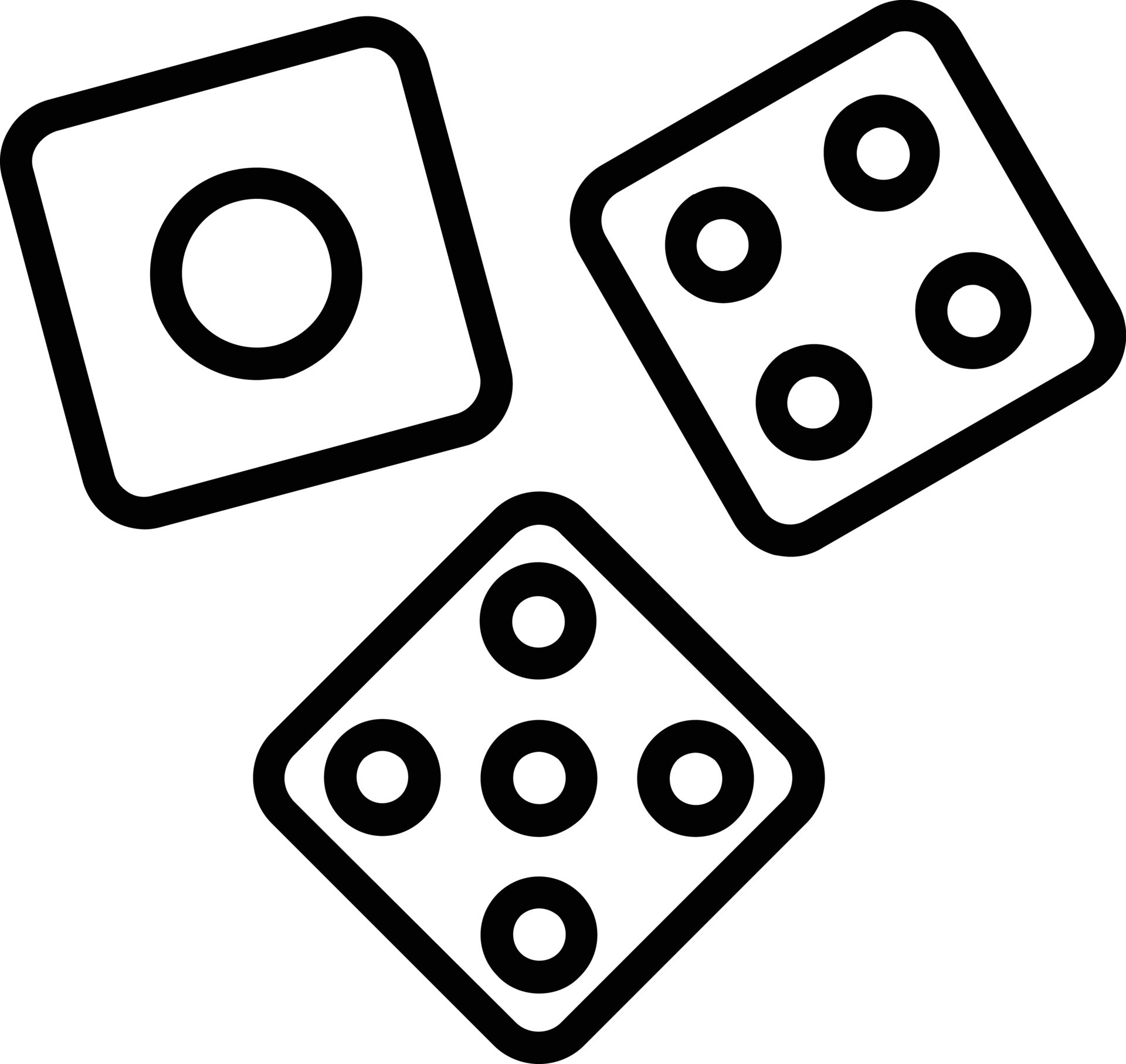 Dice Vector Line Icon 9293242 Vector Art at Vecteezy