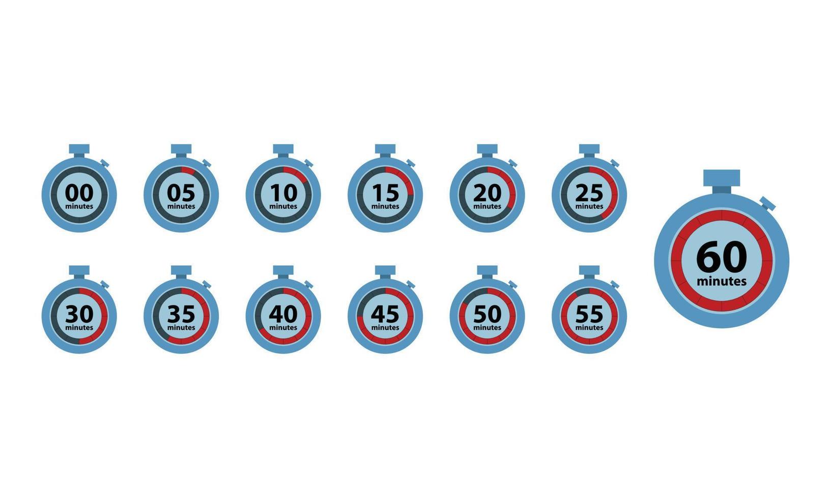 timer icon vector for website symbol icon presentation