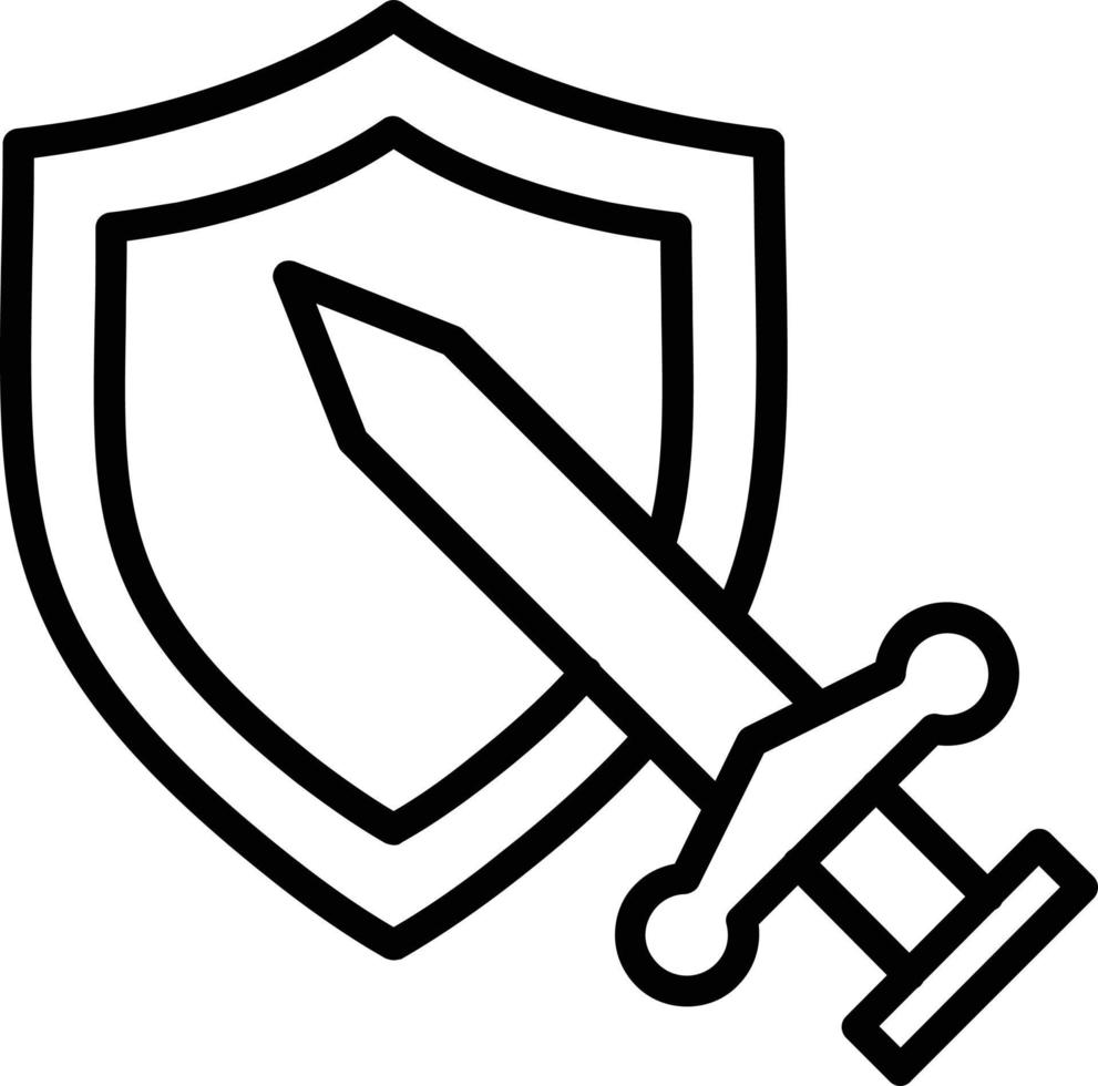 Rpg Game Vector Line Icon