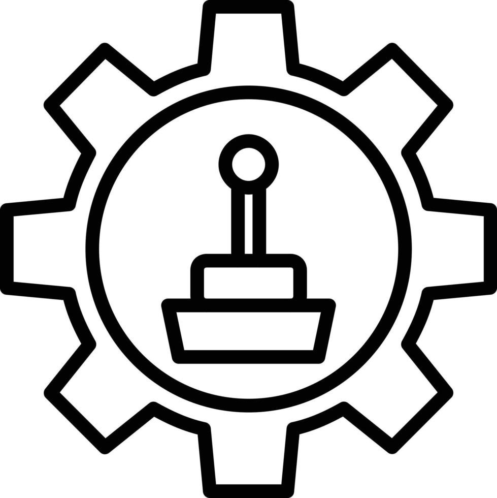 Gear Vector Line Icon