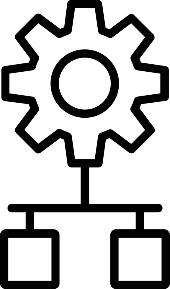 Setting Vector Line Icon