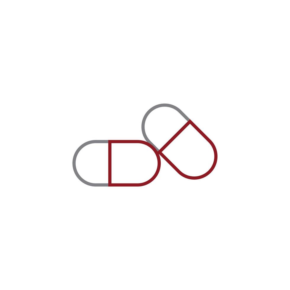 vector de píldoras para la presentación del icono del símbolo del sitio web